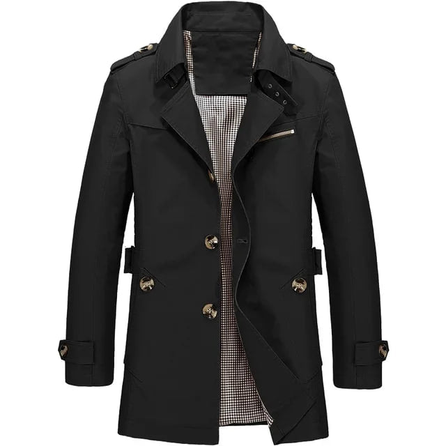 Sebastiaan | Classic Men’s Overcoat