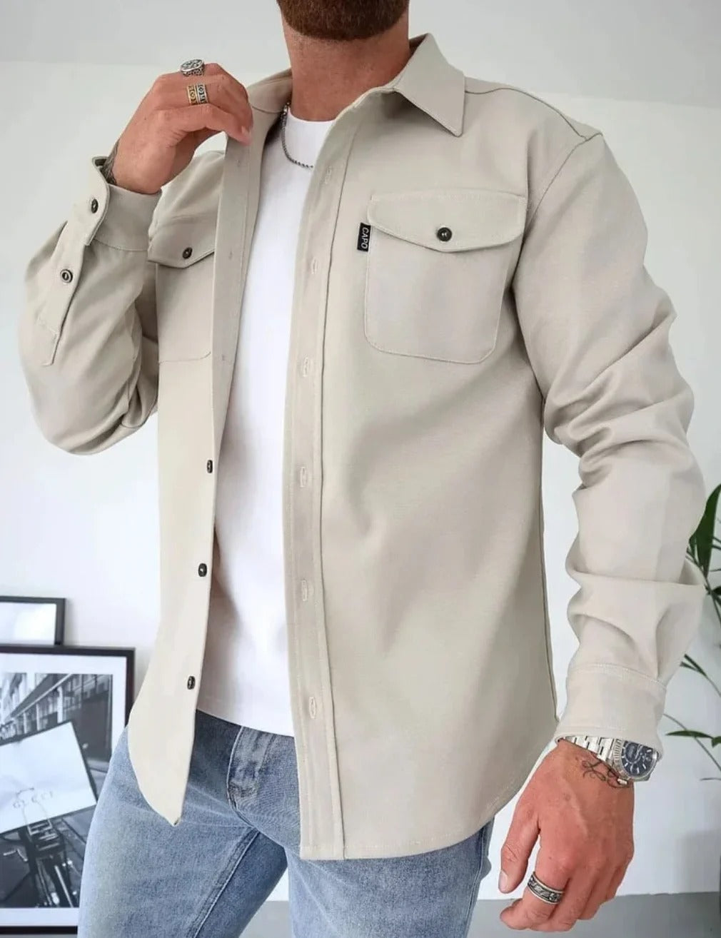 Ben | Casual Shirt Jacket