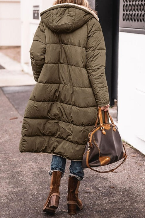 Amy | Quilted Long Winter Coat
