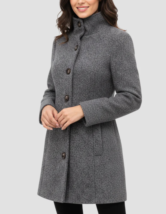 Nyla | Elegant Single Button Coat