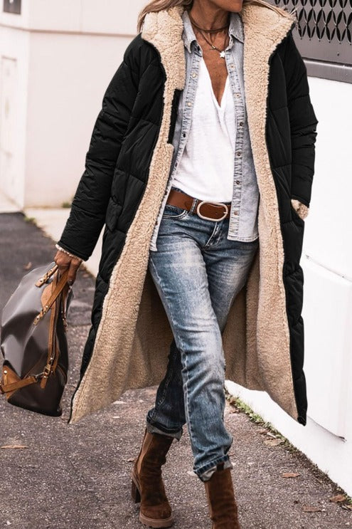 Amy | Quilted Long Winter Coat