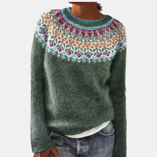 Nadia | Cozy Retro Sweater