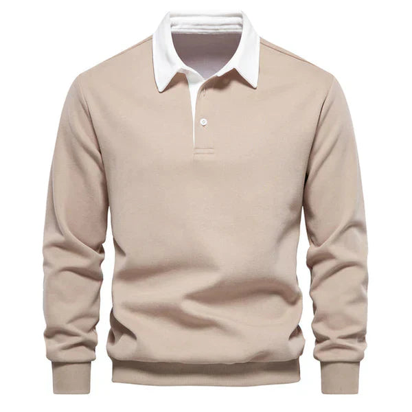 Sem | Long-Sleeve Polo Sweater
