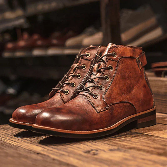 Matthijs | Rugged Leather Boots for Timeless Style