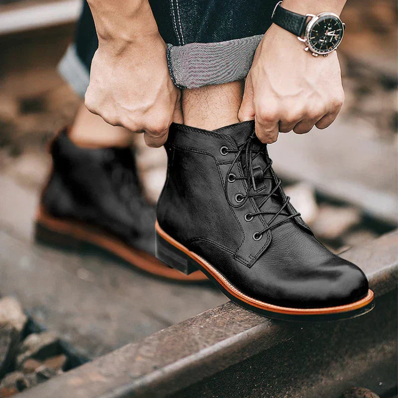 Matthijs | Rugged Leather Boots for Timeless Style