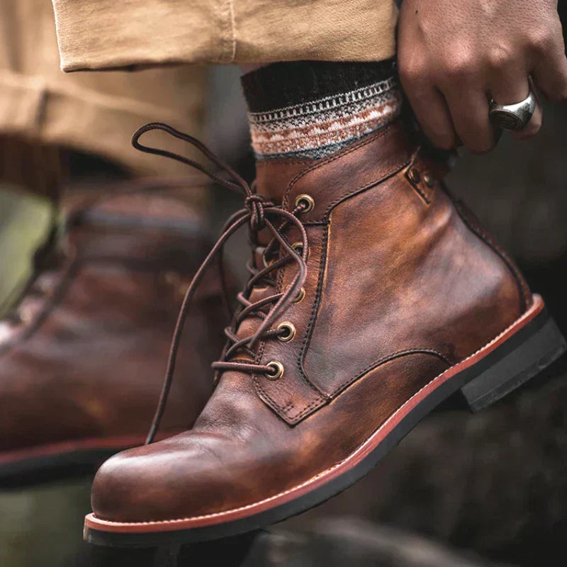 Matthijs | Rugged Leather Boots for Timeless Style