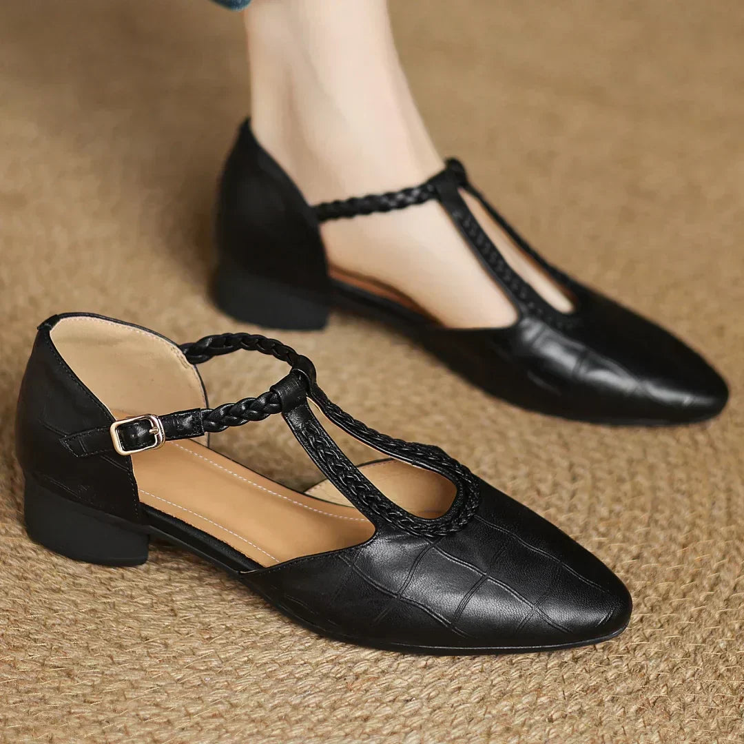 Annie | Kepa Leather Mary Janes