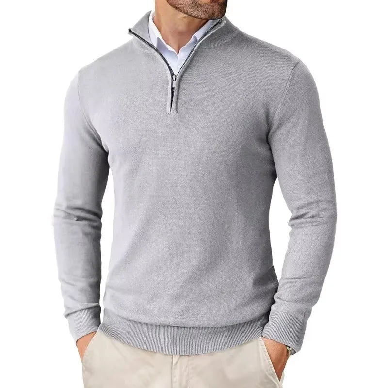 Harold | Half-Zip Knit Sweater