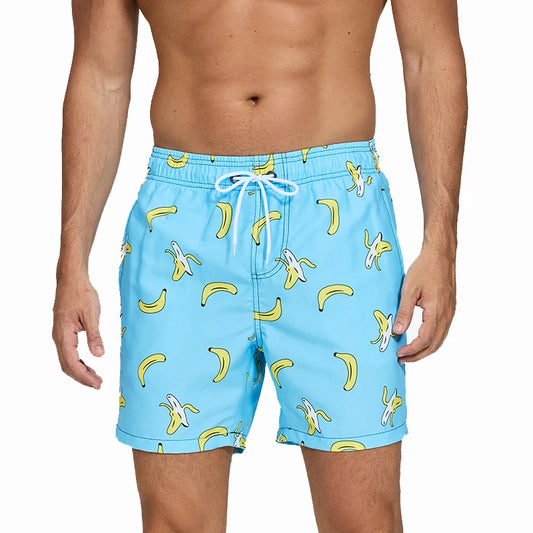 Coastal Banana | Quick-Dry Swim Shorts