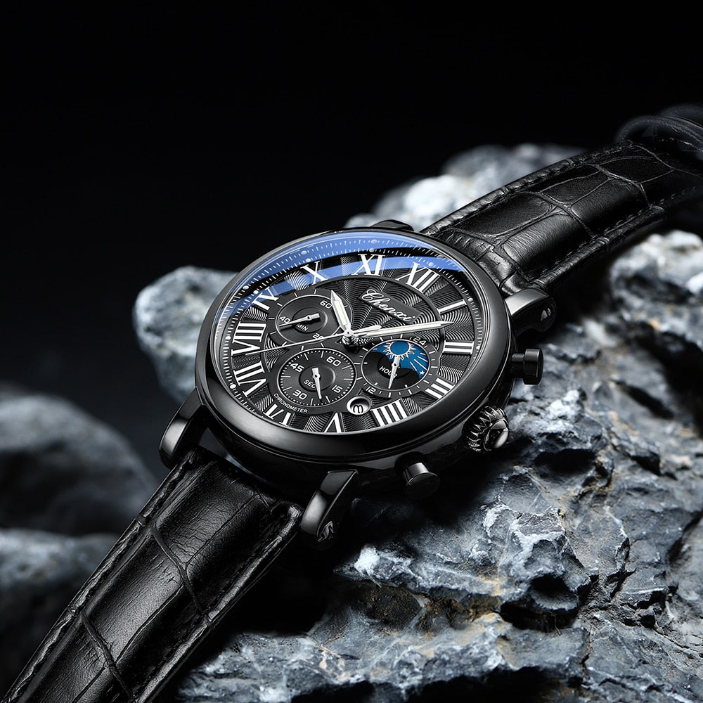 Slim Luxury Multifunctional Wrist Watch