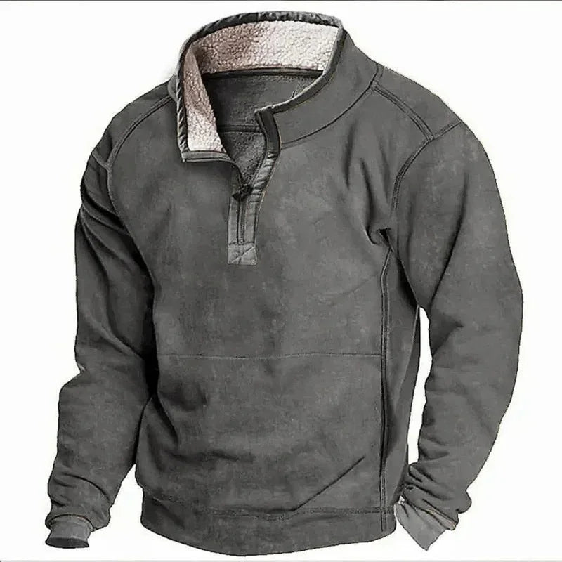 Jacob | Warm Quarter Zip Sweater