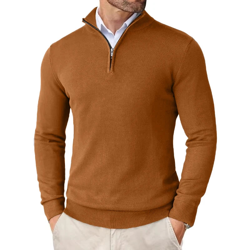 Harold | Half-Zip Knit Sweater