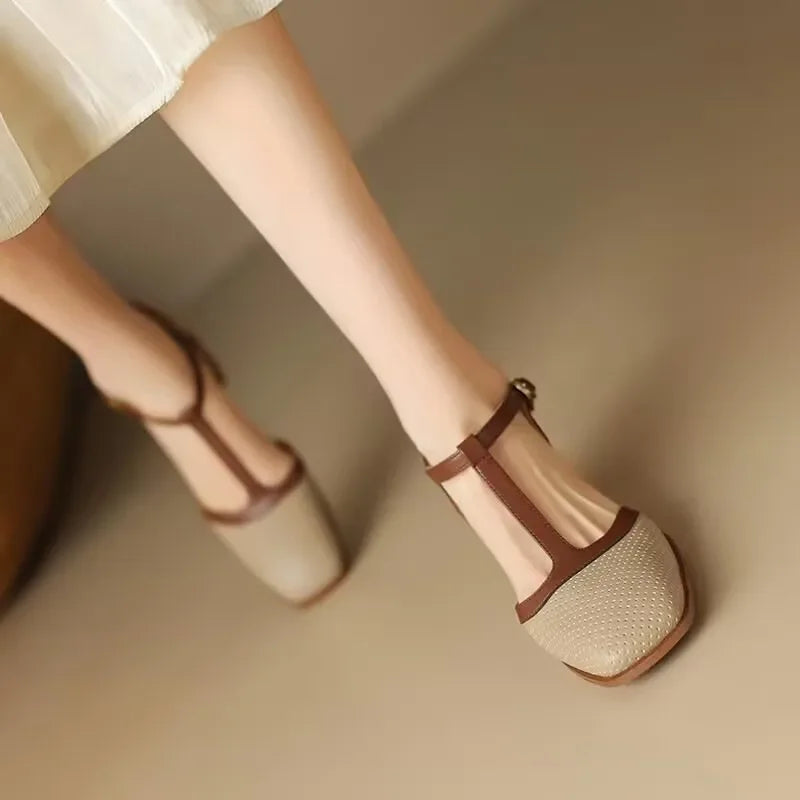 Annie | Isava Mid Heel Shoes