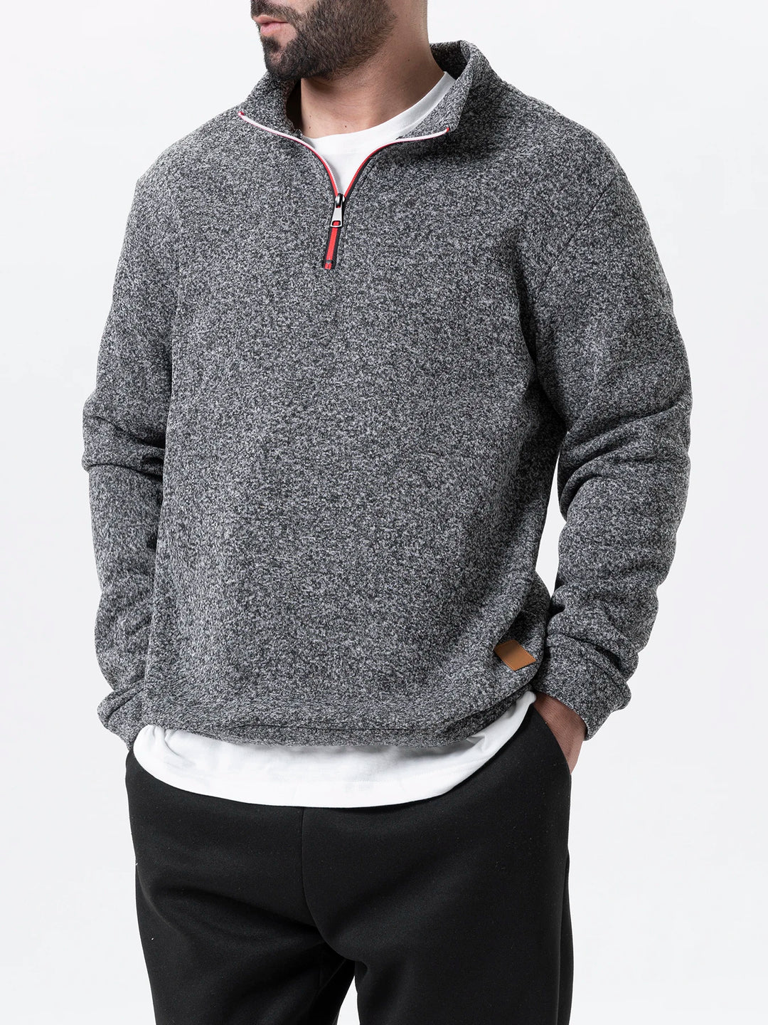 Wayne | Turtleneck Knit Pullover