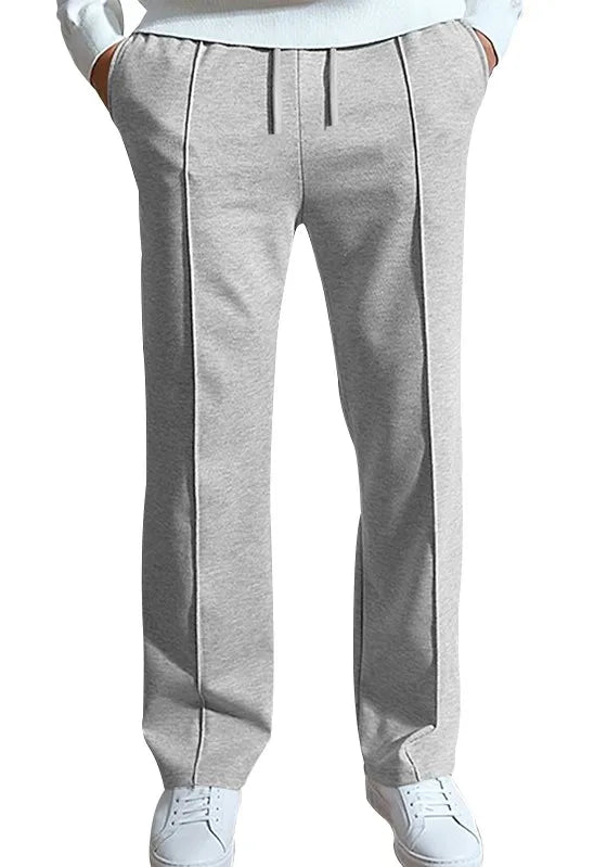 Gabriel | Men’s Solid Casual Trousers