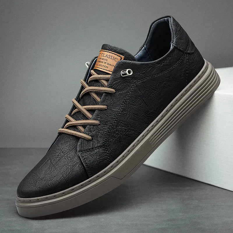 Douglas | Italian Leather Oxford Sneakers