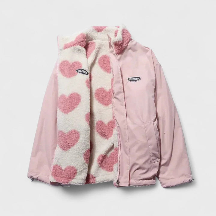 Caith | Reversible Heart Jacket