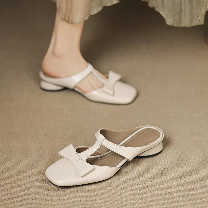 Annie | Square Toe Slippers