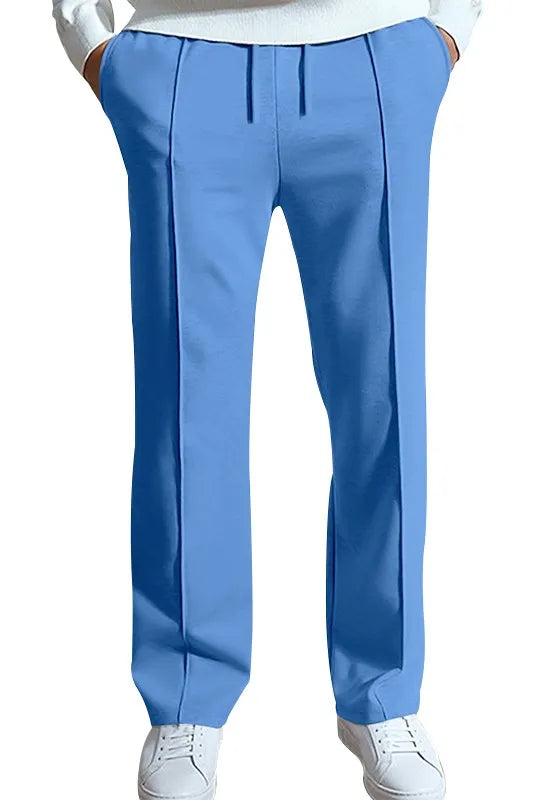 Gabriel | Men’s Solid Casual Trousers