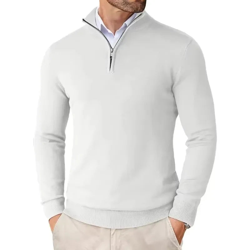 Harold | Half-Zip Knit Sweater