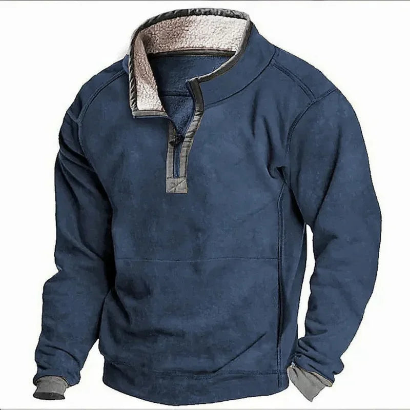 Jacob | Warm Quarter Zip Sweater