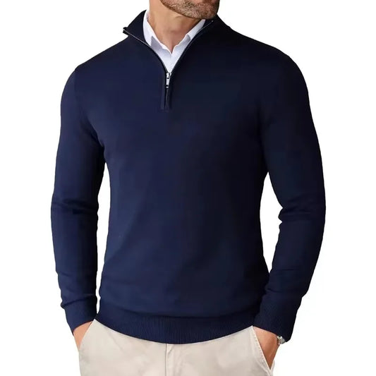 Harold | Half-Zip Knit Sweater