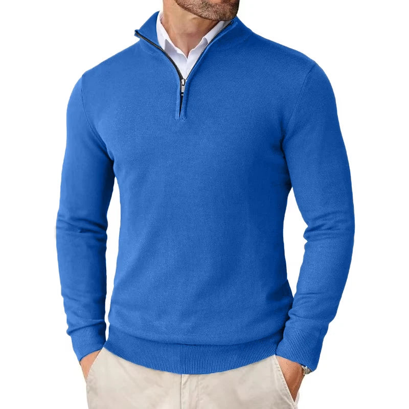 Harold | Half-Zip Knit Sweater