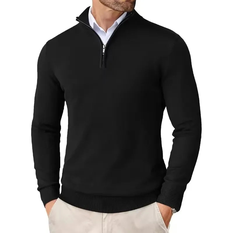 Harold | Half-Zip Knit Sweater