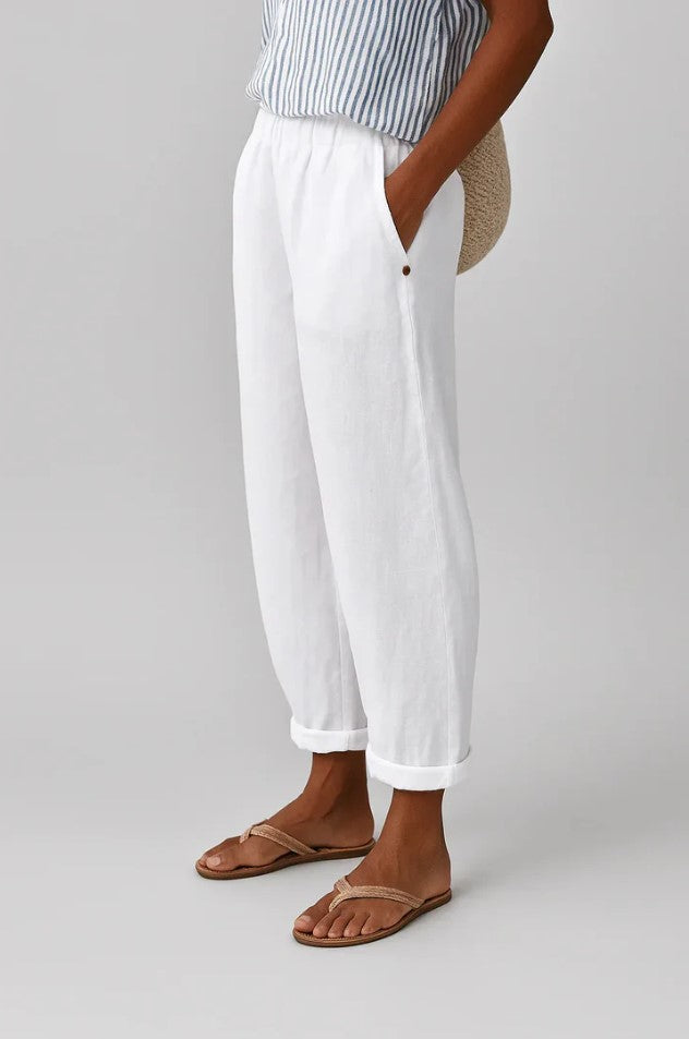 Lori | Effortless Linen Blend Trousers