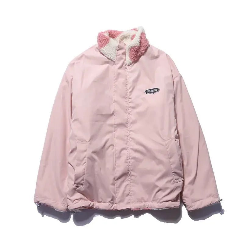 Stephanie | Reversible Heart Print Jacket