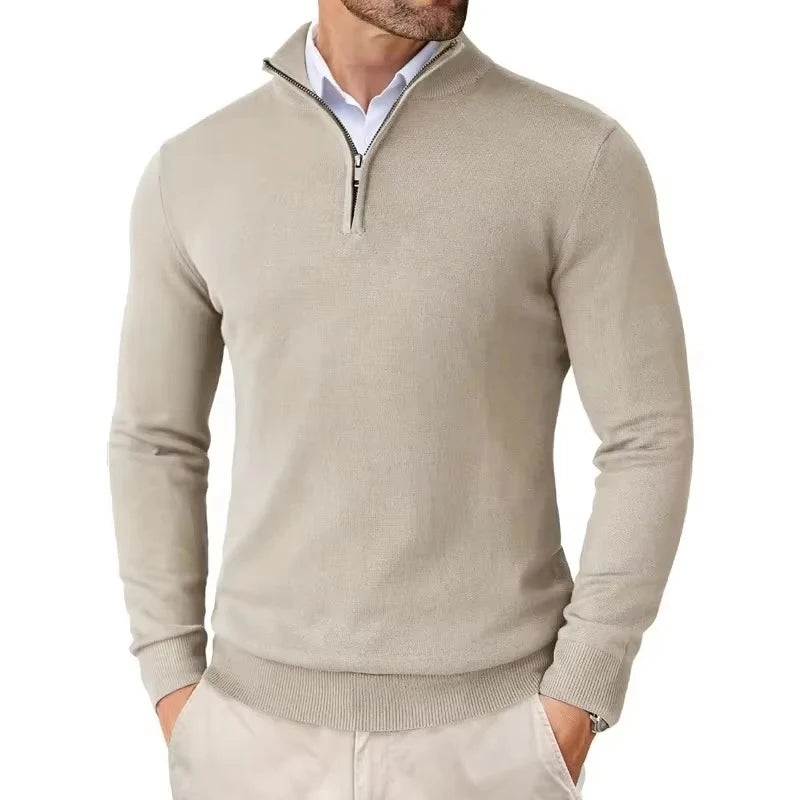 Harold | Half-Zip Knit Sweater