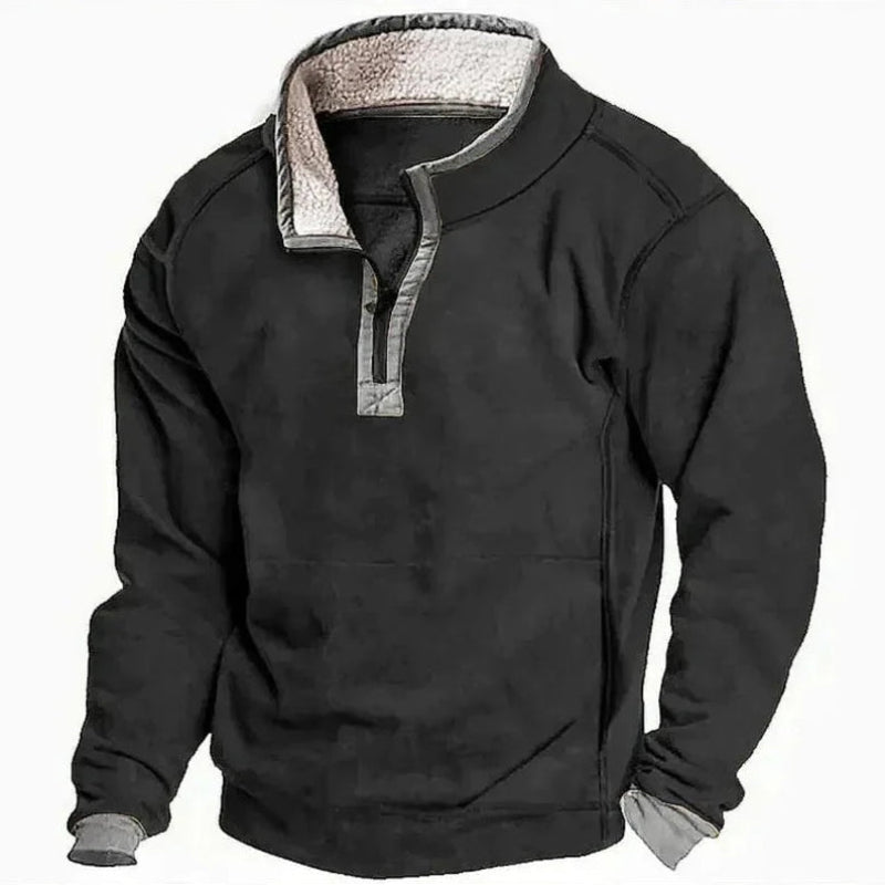 Jacob | Warm Quarter Zip Sweater