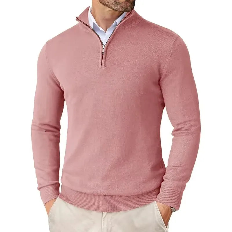 Harold | Half-Zip Knit Sweater