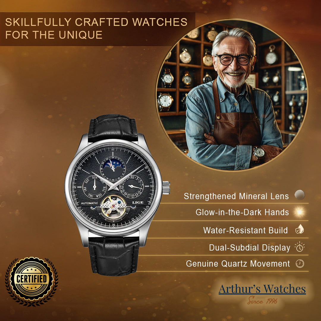 Luxury Rugged Automatic Wrist Watch