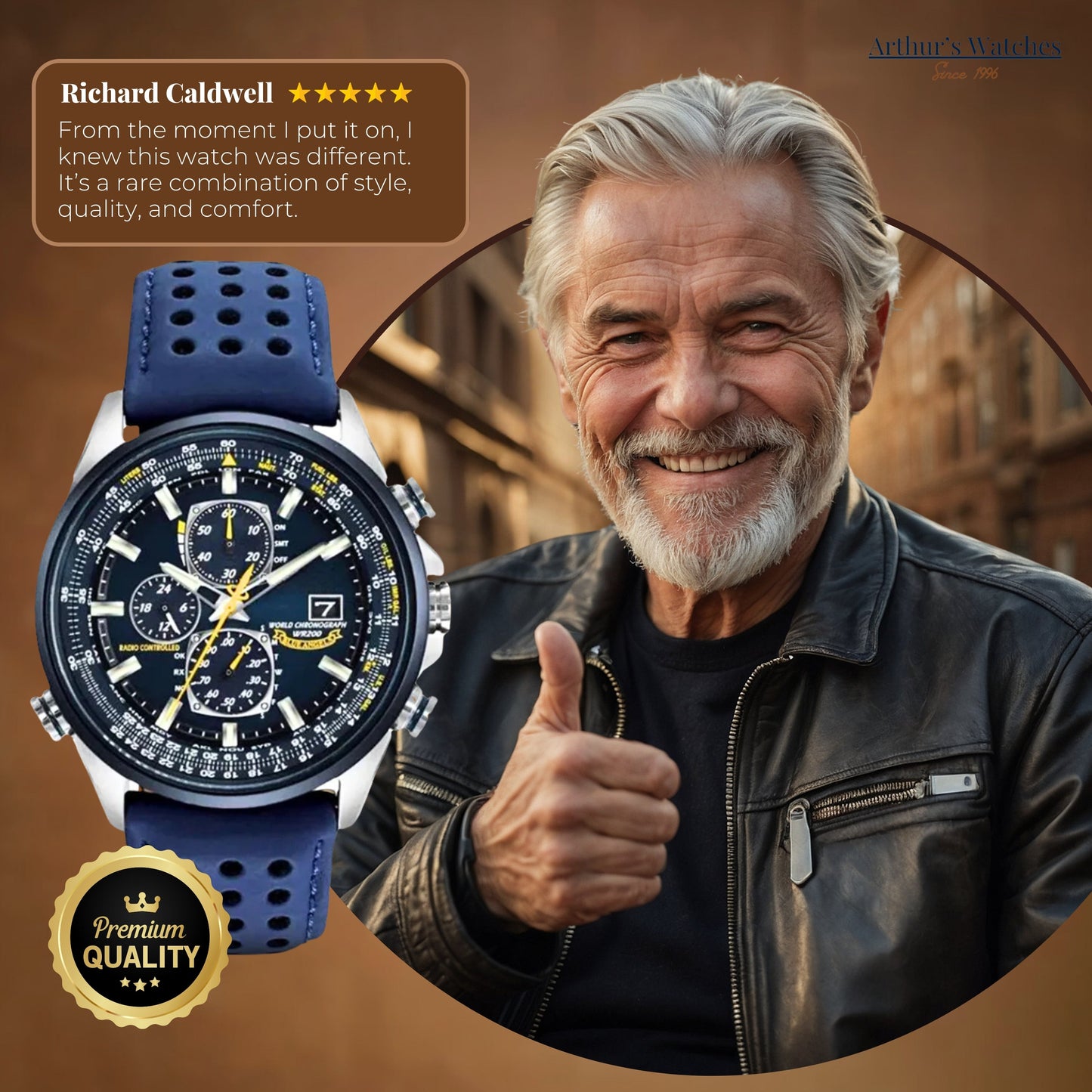 Trendy Multifunctional Wrist Watch