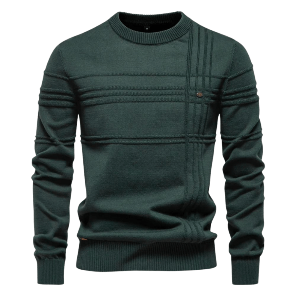 Asher | Men’s Textured Knit Sweater