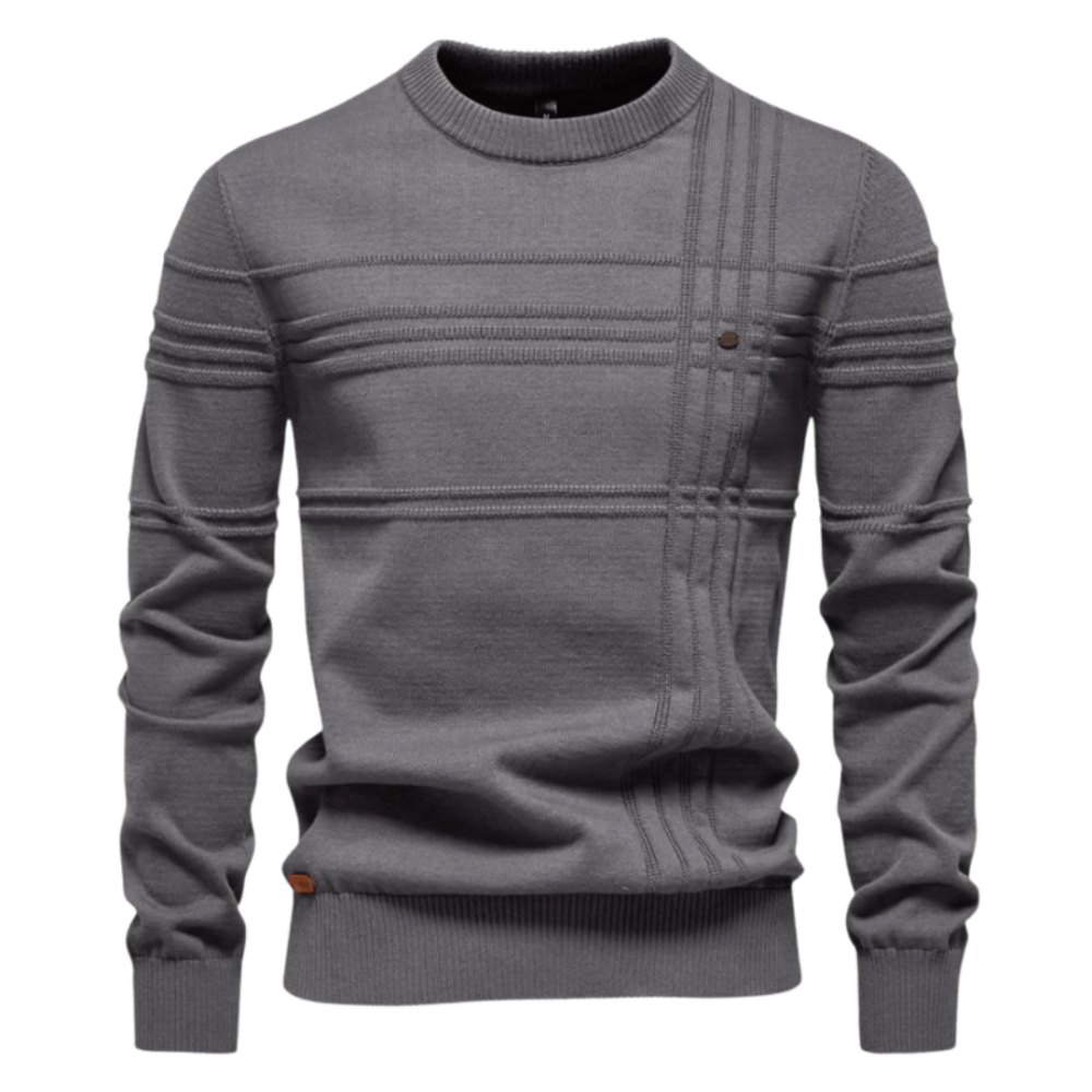 Asher | Men’s Textured Knit Sweater