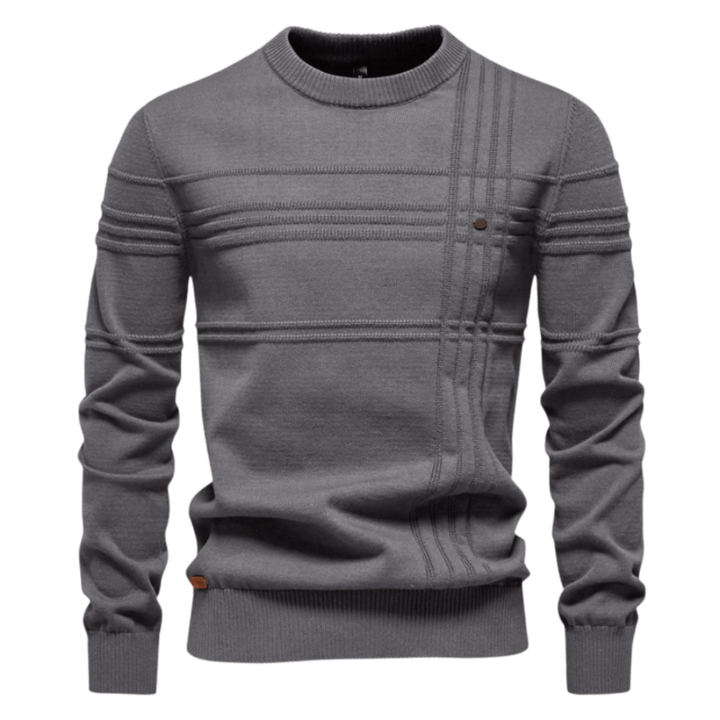 Asher | Men’s Textured Knit Sweater
