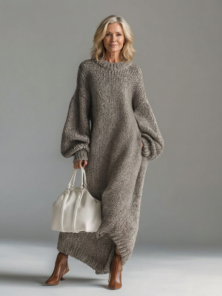 Sara | Soft Knit Maxi Dress