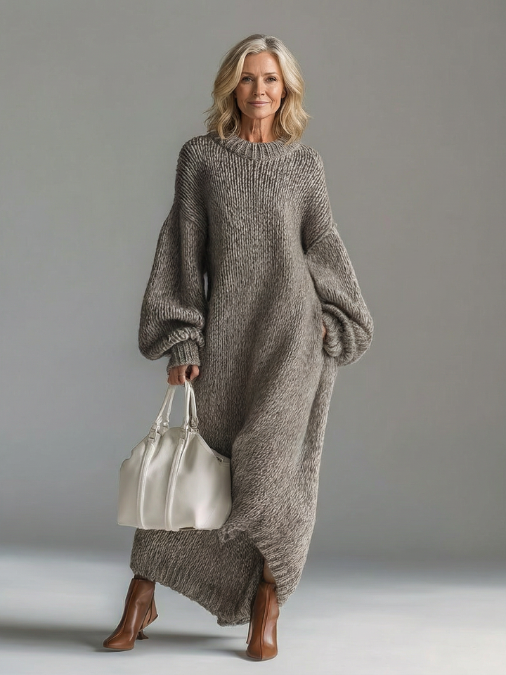 Sara | Soft Knit Maxi Dress
