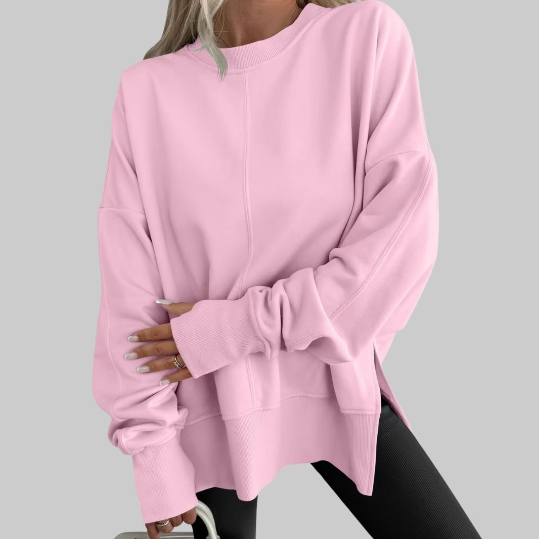 Rachel | Comfy OverSized Long Sleeve Sweatshirt