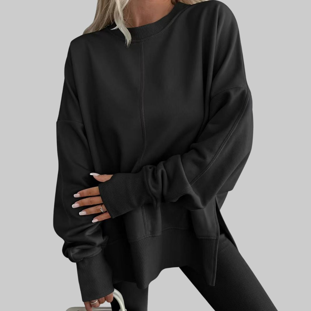 Rachel | Comfy OverSized Long Sleeve Sweatshirt