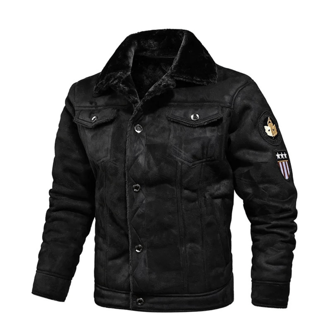 Charles | Elegant Warm Jacket with Button-Up Closure