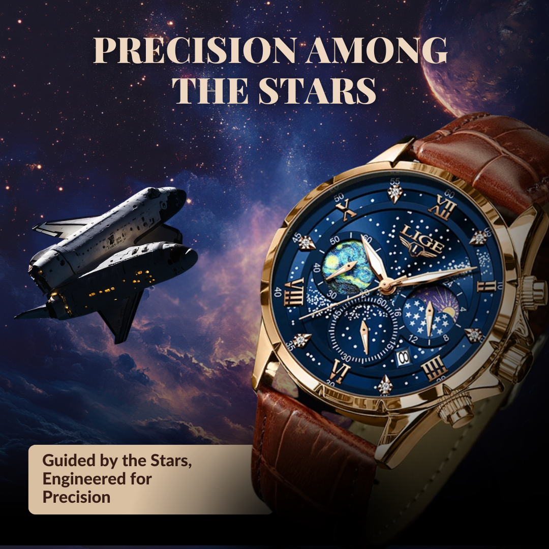 Celestial Chronograph Wrist Watch
