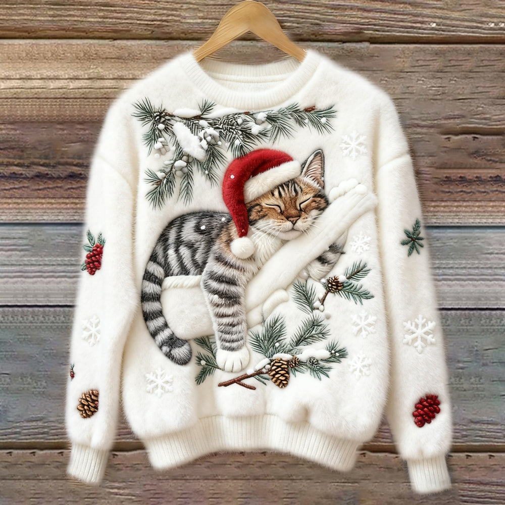 Holly | Christmas Cat Sweater
