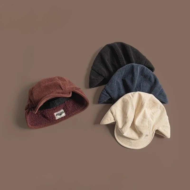 Morgan | Ribbed Earflap Winter Cap