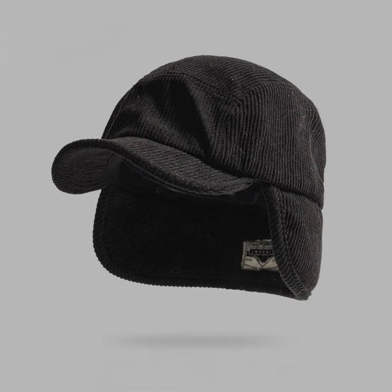 Morgan | Ribbed Earflap Winter Cap