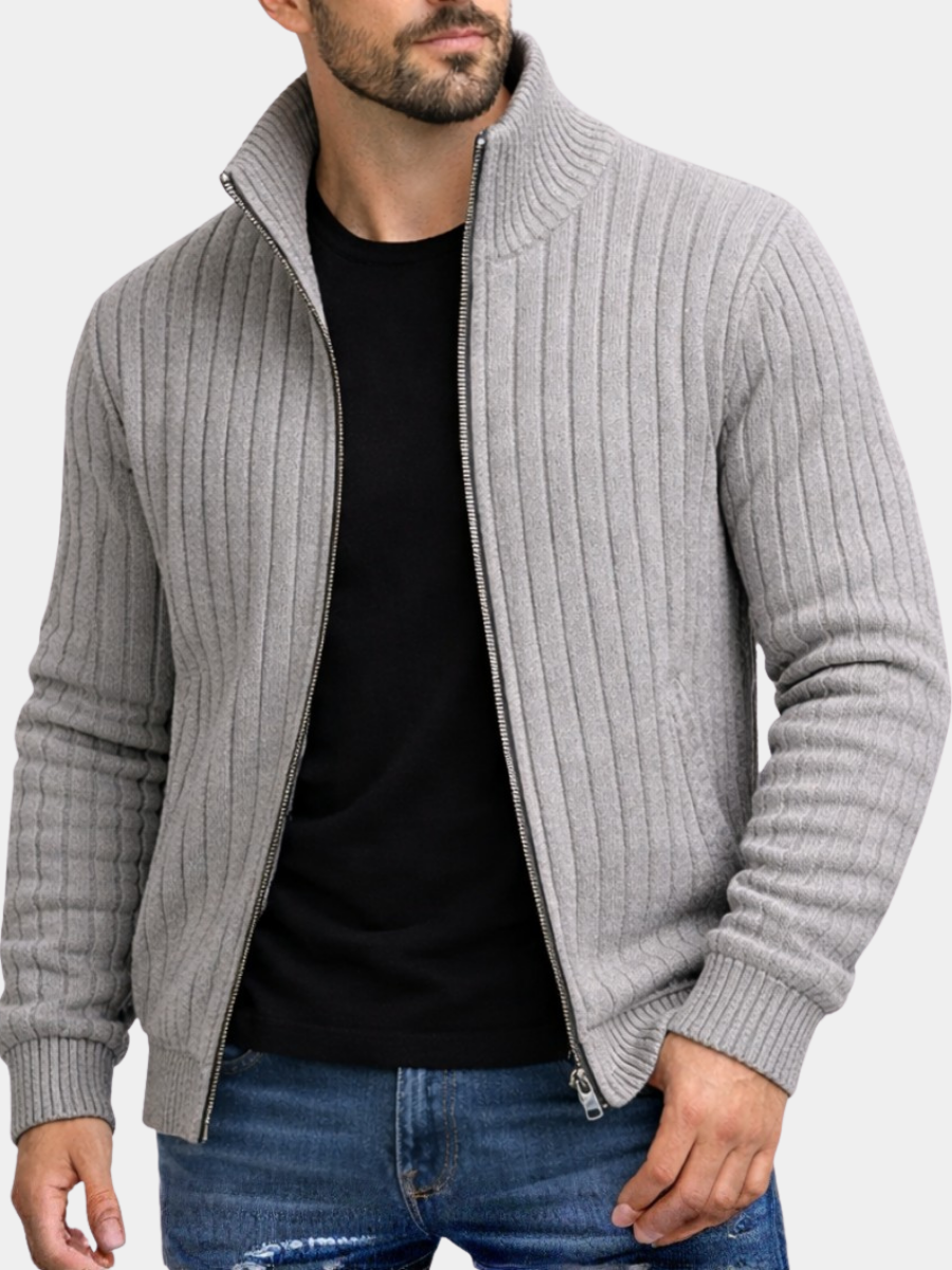 Emile | Men’s Ribbed Zip Jacket