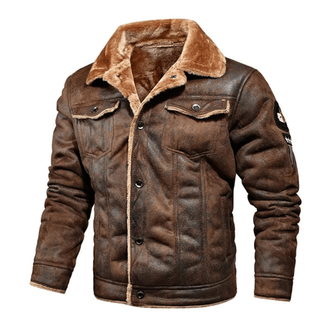 Charles | Elegant Warm Jacket with Button-Up Closure