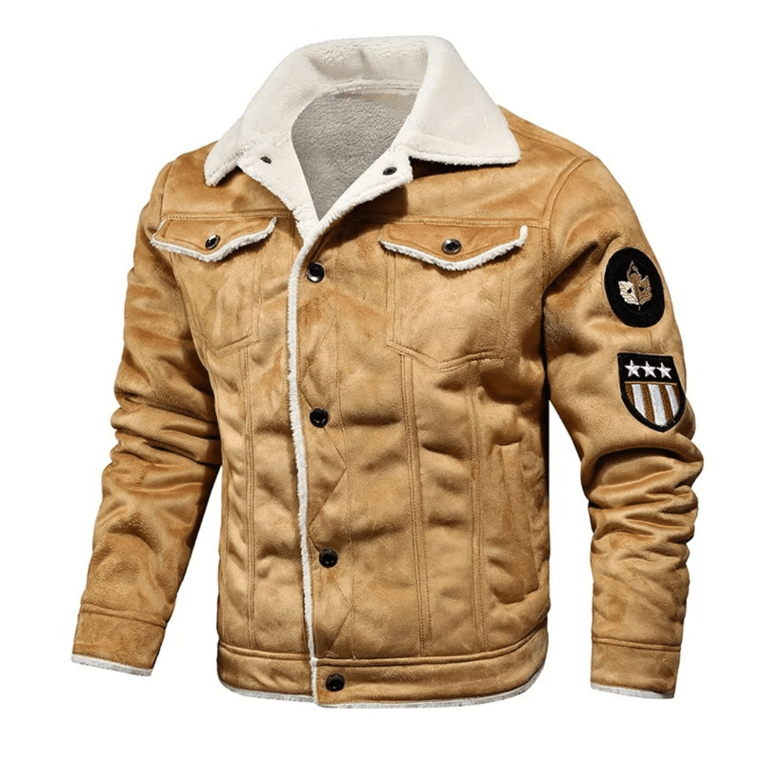 Charles | Elegant Warm Jacket with Button-Up Closure
